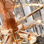 Altendorf | Chrome Crystal Round Chandelier for Living room