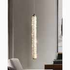 Andon | Modern Crystal Pendant Light with Adjustable Strip