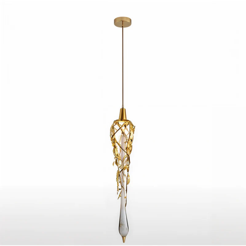 Andora | Creative Crystal Chandelier with Clear Glass Drops
