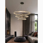 Antwerpen | Ring Gold Crystal Chandelier for Living Room