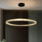 Antwerpen | Ring Gold Crystal Chandelier for Living Room