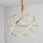 Arnasco | Creative Spherical Copper Crystal Chandelier