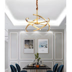 Arnasco | Creative Spherical Copper Crystal Chandelier