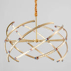 Arnasco | Creative Spherical Copper Crystal Chandelier
