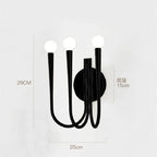 Art-Deco LED Wall Sconce for Living Room