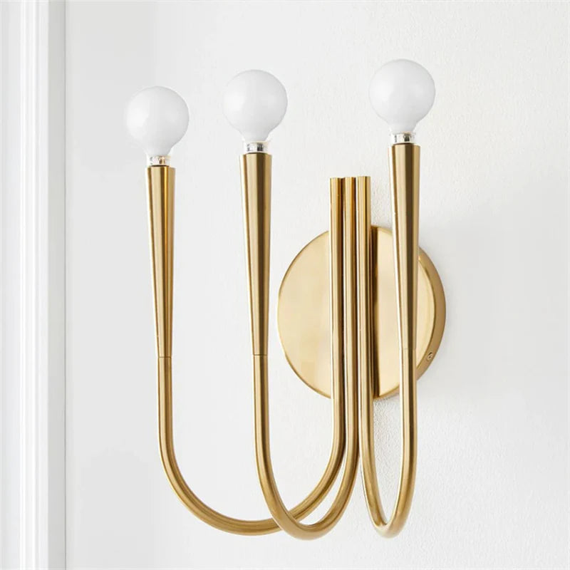 Art-Deco LED Wall Sconce for Living Room