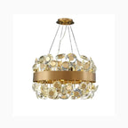 Art Deco Round Crystal Chandelier For The Living Room