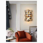 Ascona | Сognac-colored Luxury Crystal Wall Lamp