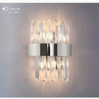 Avenches | Lux Creative Gold Wall Sconce With Big Crystals