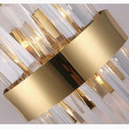 Avenches | Lux Creative Gold Wall Sconce With Big Crystals