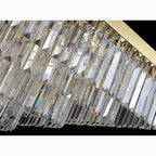 Bagnolo in Piano | Gold Square Crystal Chandelier