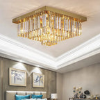 Bagnolo in Piano | Gold Square Crystal Chandelier