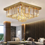 Bagnolo in Piano | Gold Square Crystal Chandelier