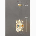 Baiardo | Modern Chandelier in the Shape of Lotus Leaf