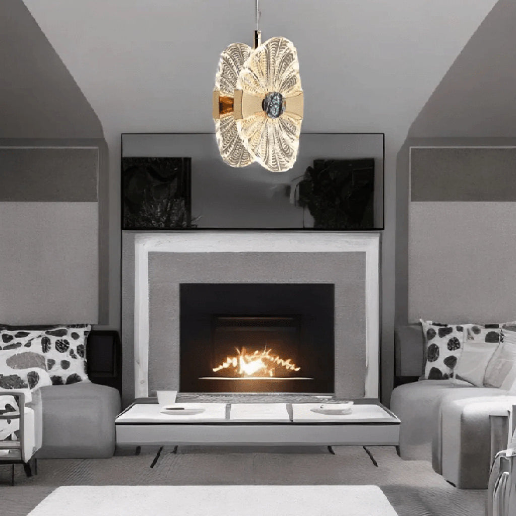 Baiardo | Modern Chandelier in the Shape of Lotus Leaf
