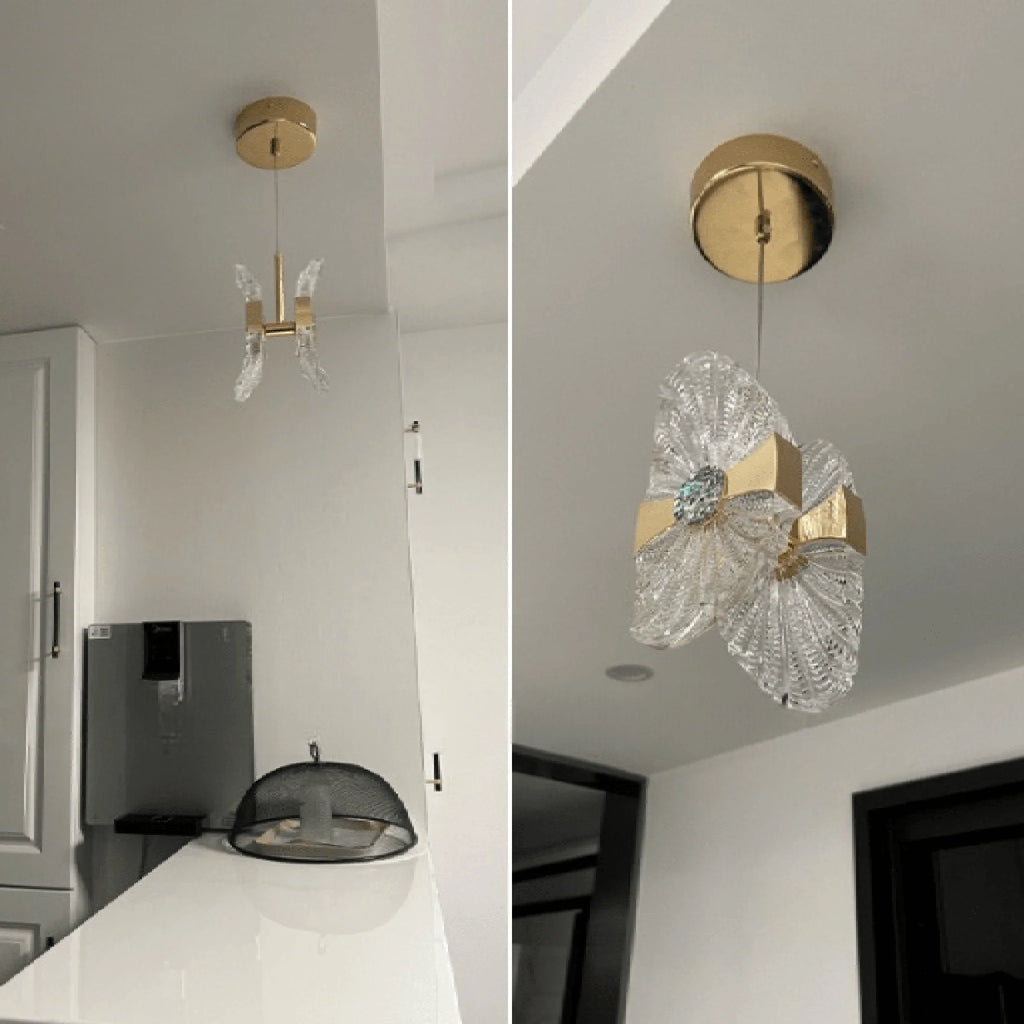 Baiardo | Modern Chandelier in the Shape of Lotus Leaf