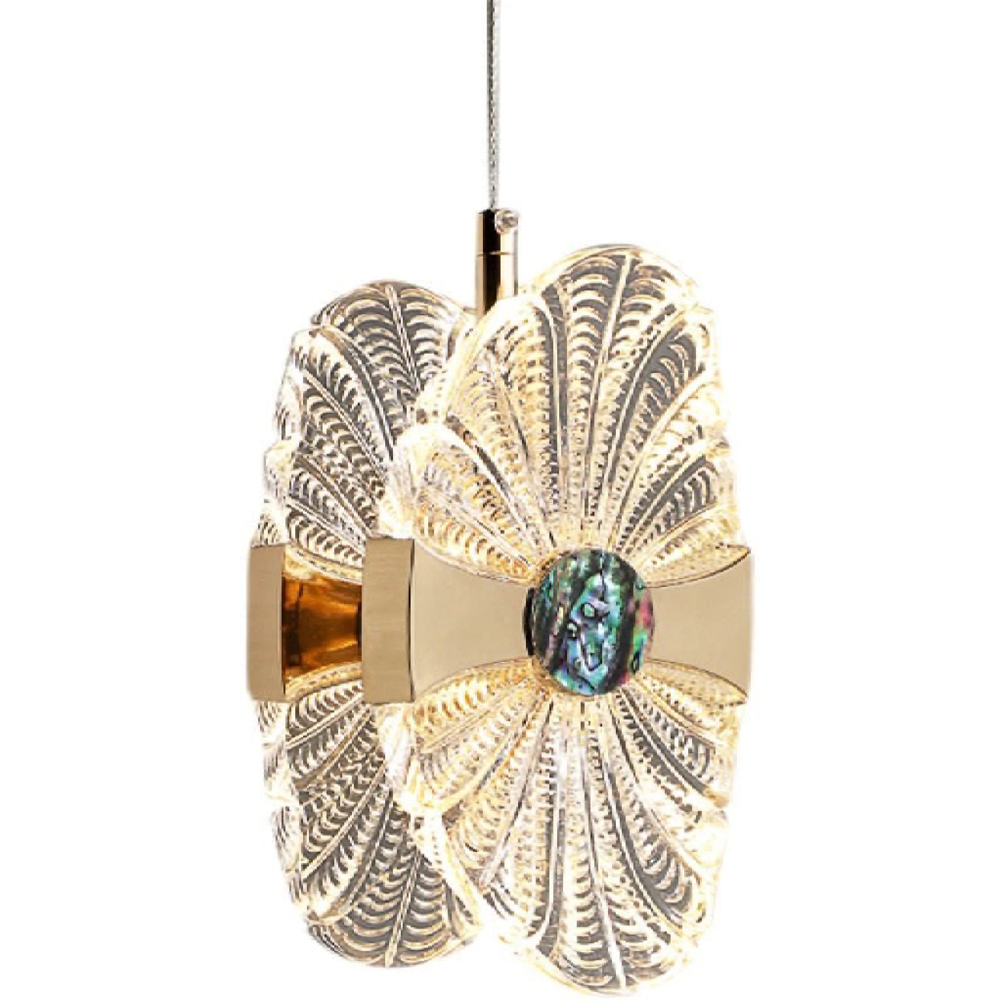 Baiardo | Modern Chandelier in the Shape of Lotus Leaf