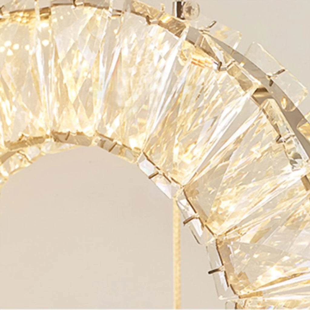 Baveno | Hanging Crystal Lighting for Staircase