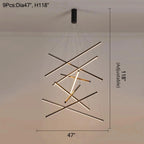 Bellagio | Black LED Chandelier