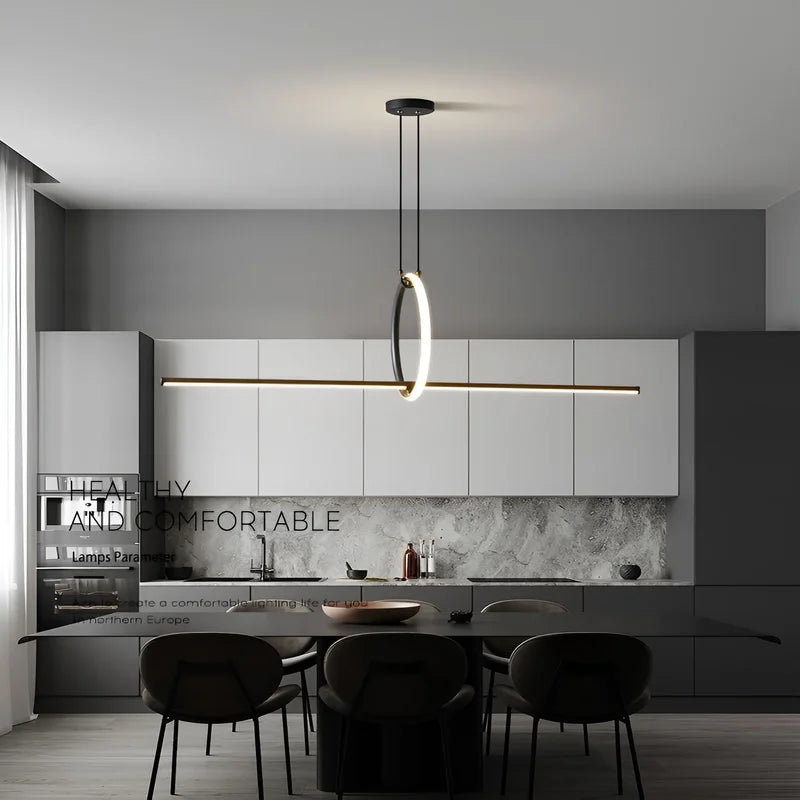 Berthemont-les-Bains | Art Geometric-Shaped Pendant Lamp