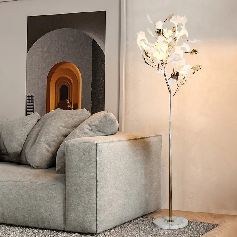 Bremgarten | Creative Ginkgo Leaves Shaped LED Floor Lamp