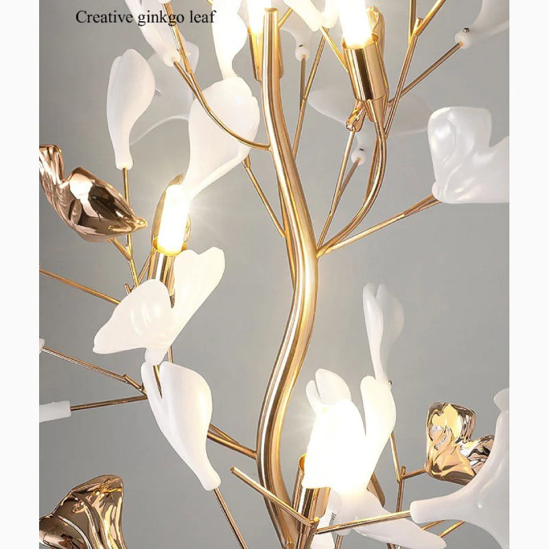Bremgarten | Creative Ginkgo Leaves Shaped LED Floor Lamp