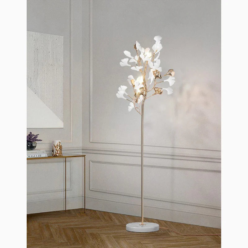 Bremgarten | Creative Ginkgo Leaves Shaped LED Floor Lamp