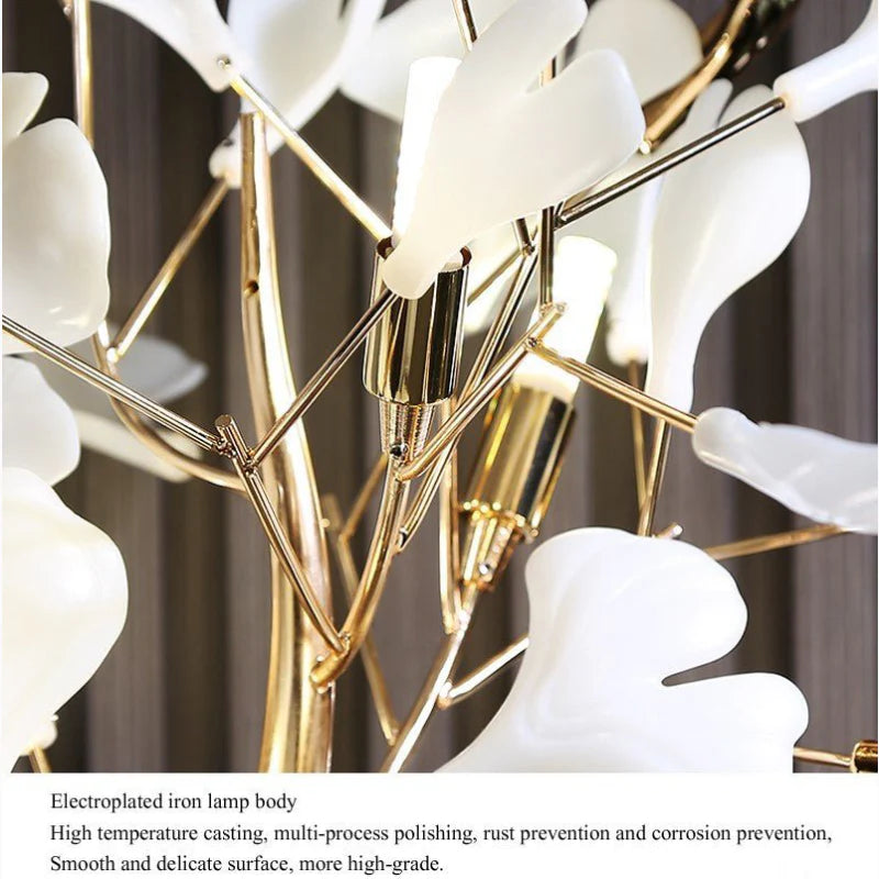 Bremgarten | Creative Ginkgo Leaves Shaped LED Floor Lamp