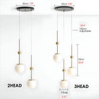 Brianssonet | Minimalist Design LED Glass Ball Ceiling Lamp