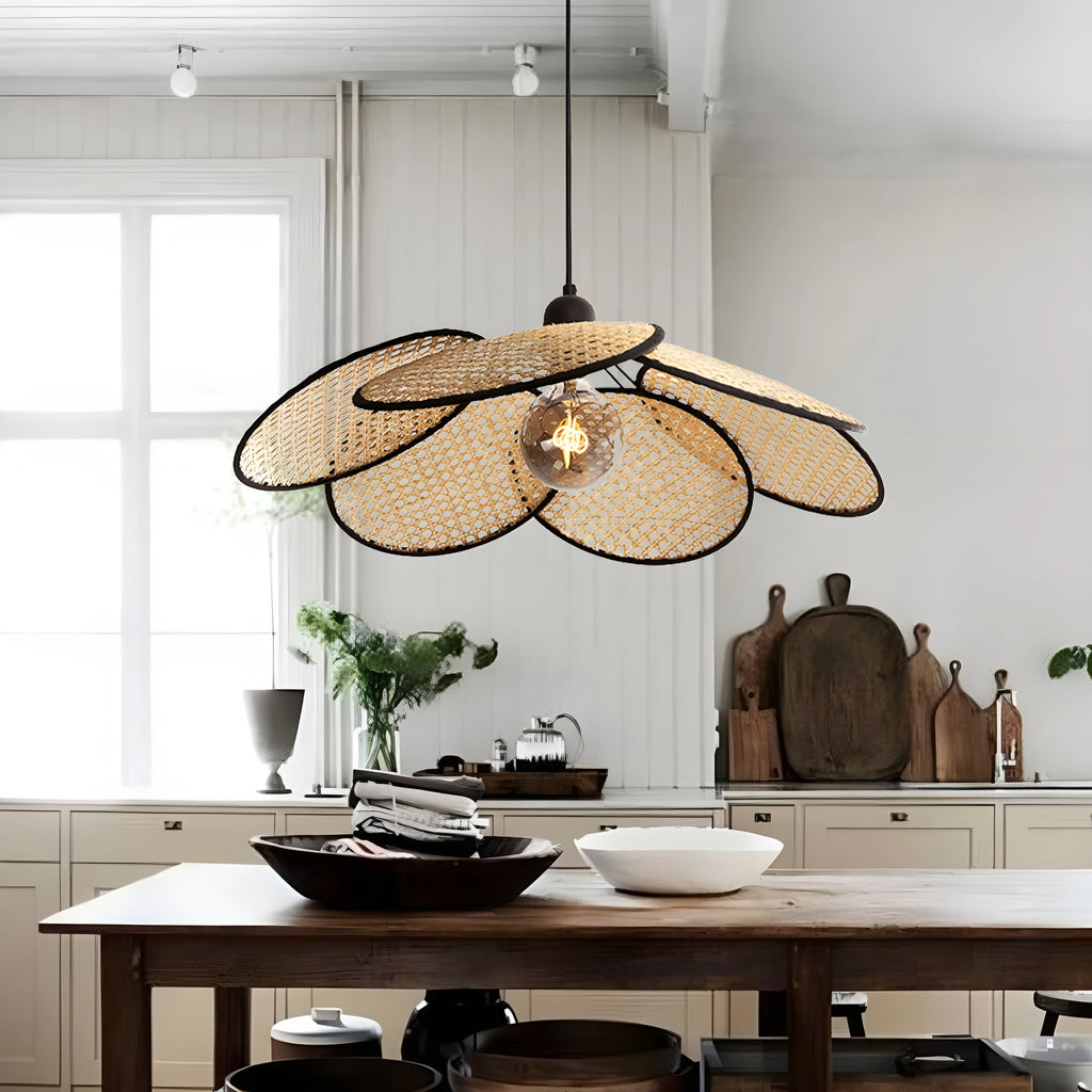 Brienz | Pendant Light with Hand Made Rattan Wicker