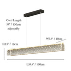 Brissago | Nordic Chandelier with Stars Design for Bar