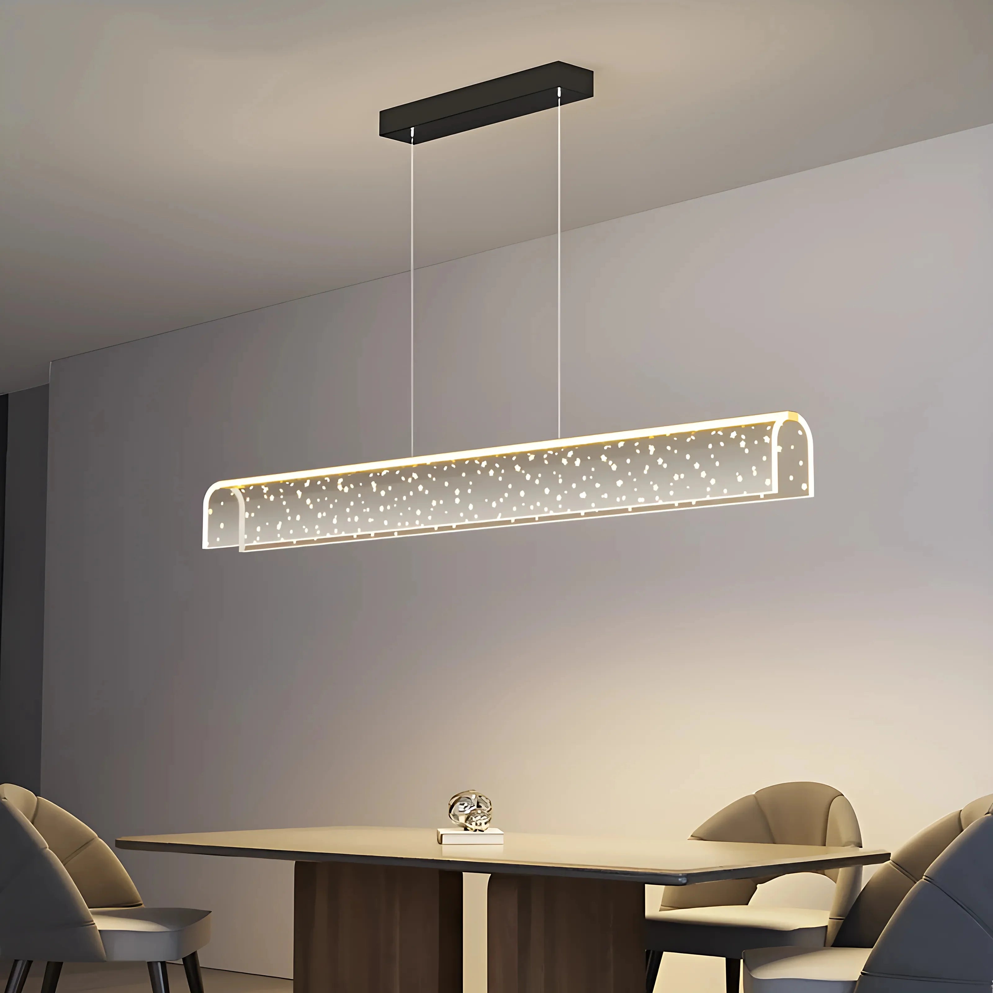 Brissago | Nordic Chandelier with Stars Design for Bar