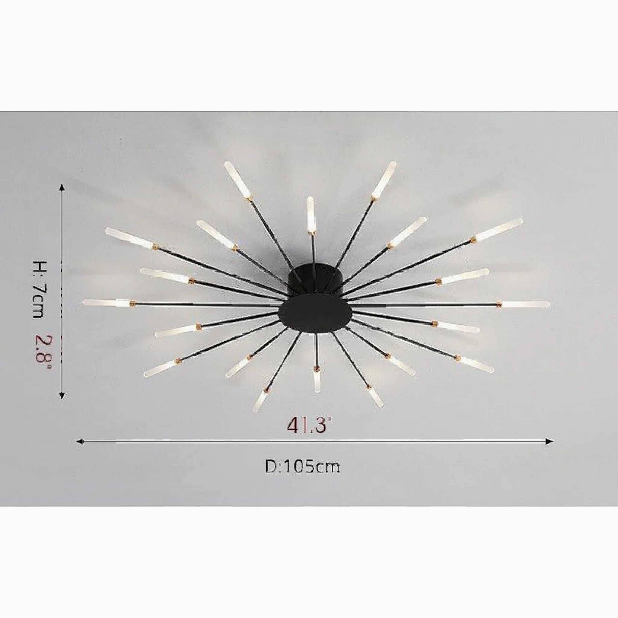 Brugg | Modern LED Dandelion Ceiling Light