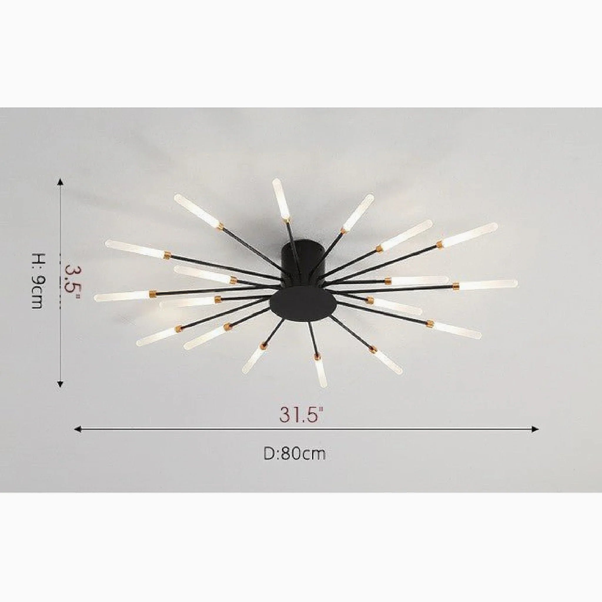 Brugg | Modern LED Dandelion Ceiling Light