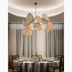 Bulach | Modern Chandelier with Hand Made Rattan Wicker