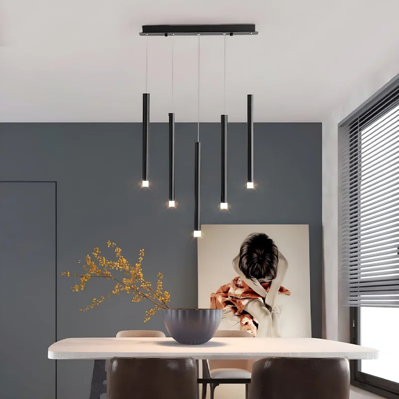 Burgdorf | Black Pendant Lamp in a Nordic Style for Kitchen