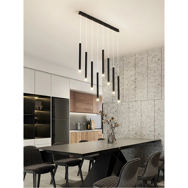 Burgdorf | Black Pendant Lamp in a Nordic Style for Kitchen