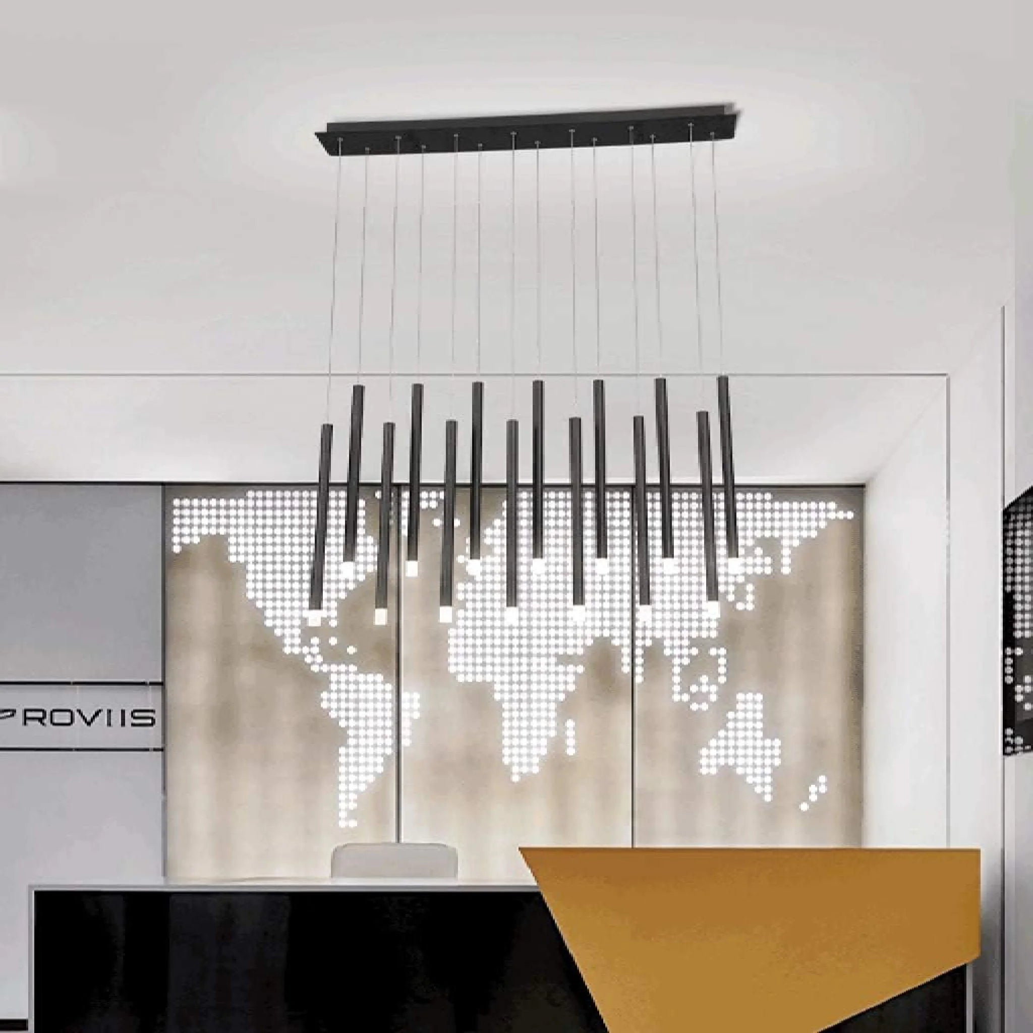 Burgdorf | Black Pendant Lamp in a Nordic Style for Kitchen