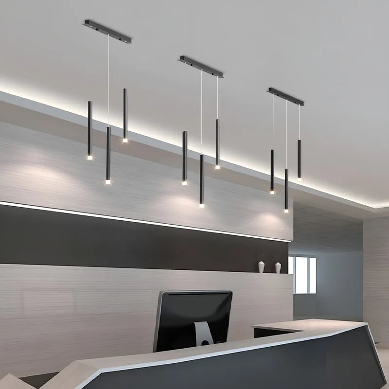 Burgdorf | Black Pendant Lamp in a Nordic Style for Kitchen