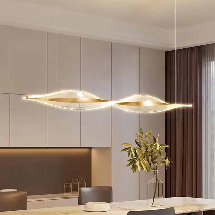 Burgenstock | Spiral Chandelier in a Nordic Style for Restaurant