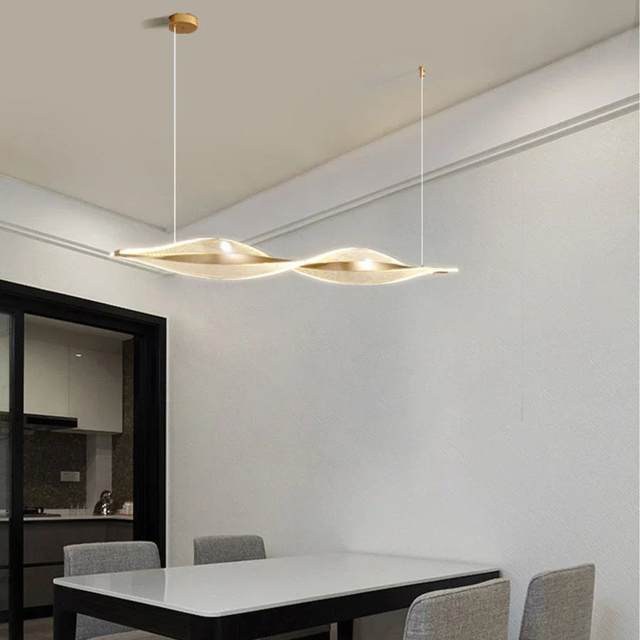 Burgenstock | Spiral Chandelier in a Nordic Style for Restaurant