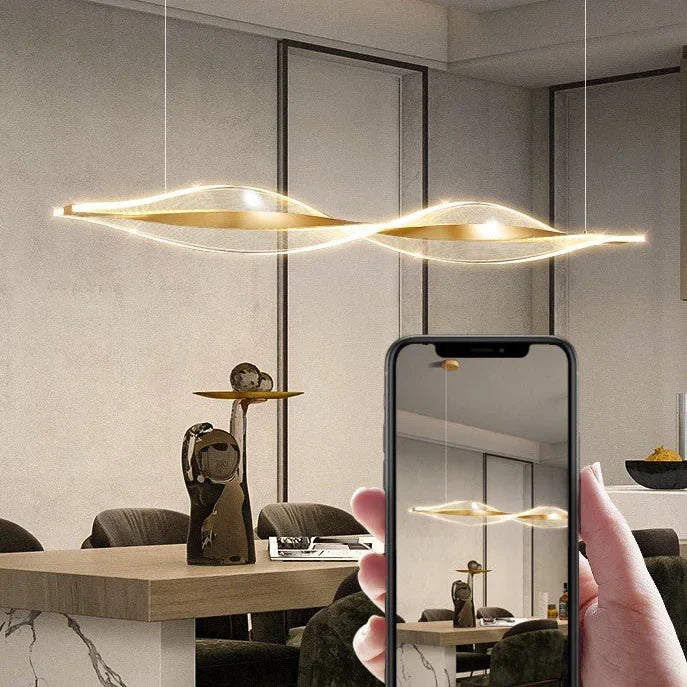 Burgenstock | Spiral Chandelier in a Nordic Style for Restaurant