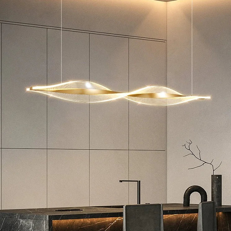 Burgenstock | Spiral Chandelier in a Nordic Style for Restaurant