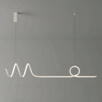 Bussigny-pres-Lausanne | Nordic Pendant Lamp with a Long Strip