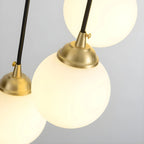 Cabris | Nordic Modern Long Glass Balls Chandelier