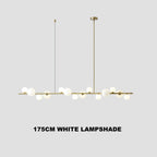 Cadegliano-Viconago | Horizontal Linear Chandelier for Dining Room