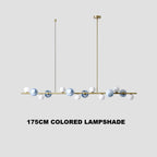 Cadegliano-Viconago | Horizontal Linear Chandelier for Dining Room