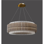 Versatile Elegant Large Luxury Gold Crystal Pendant Chandelier