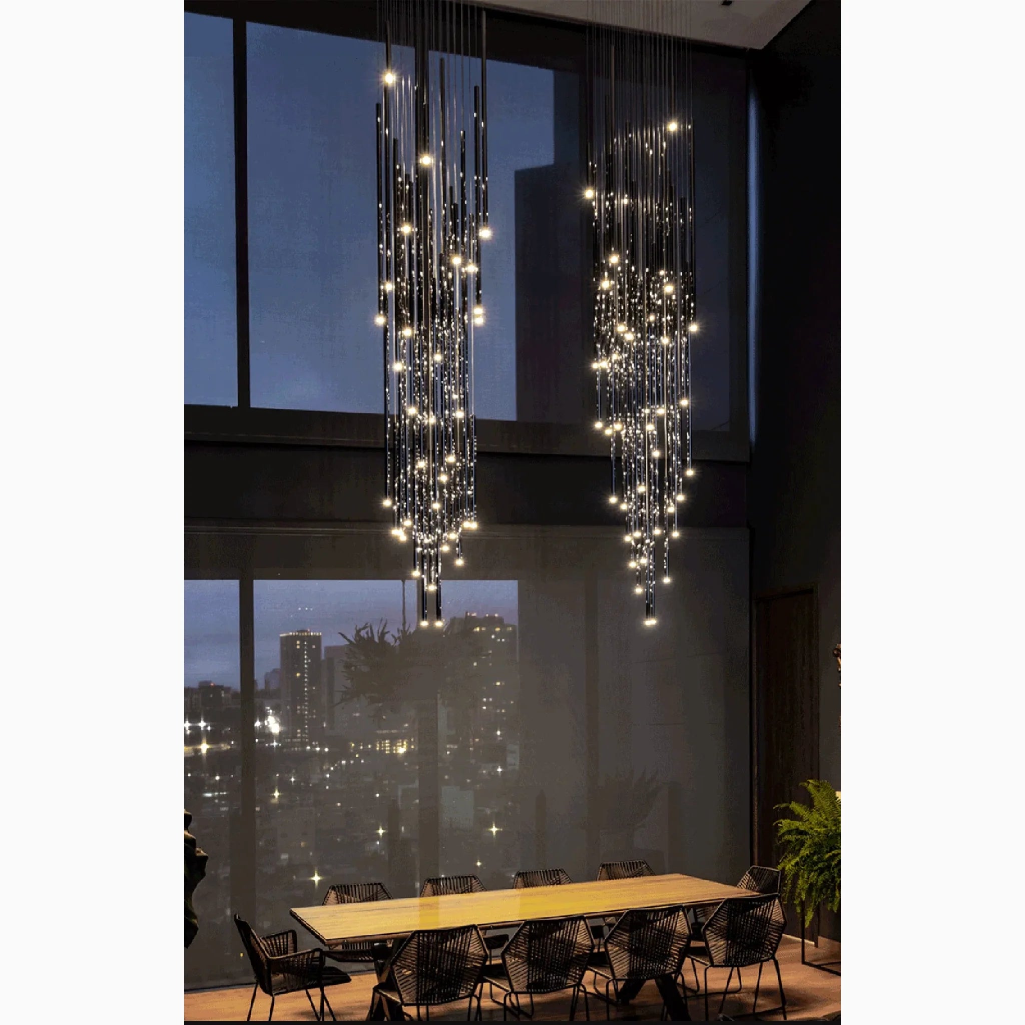 Modern Dimmable LED Pendant Light for Living Room