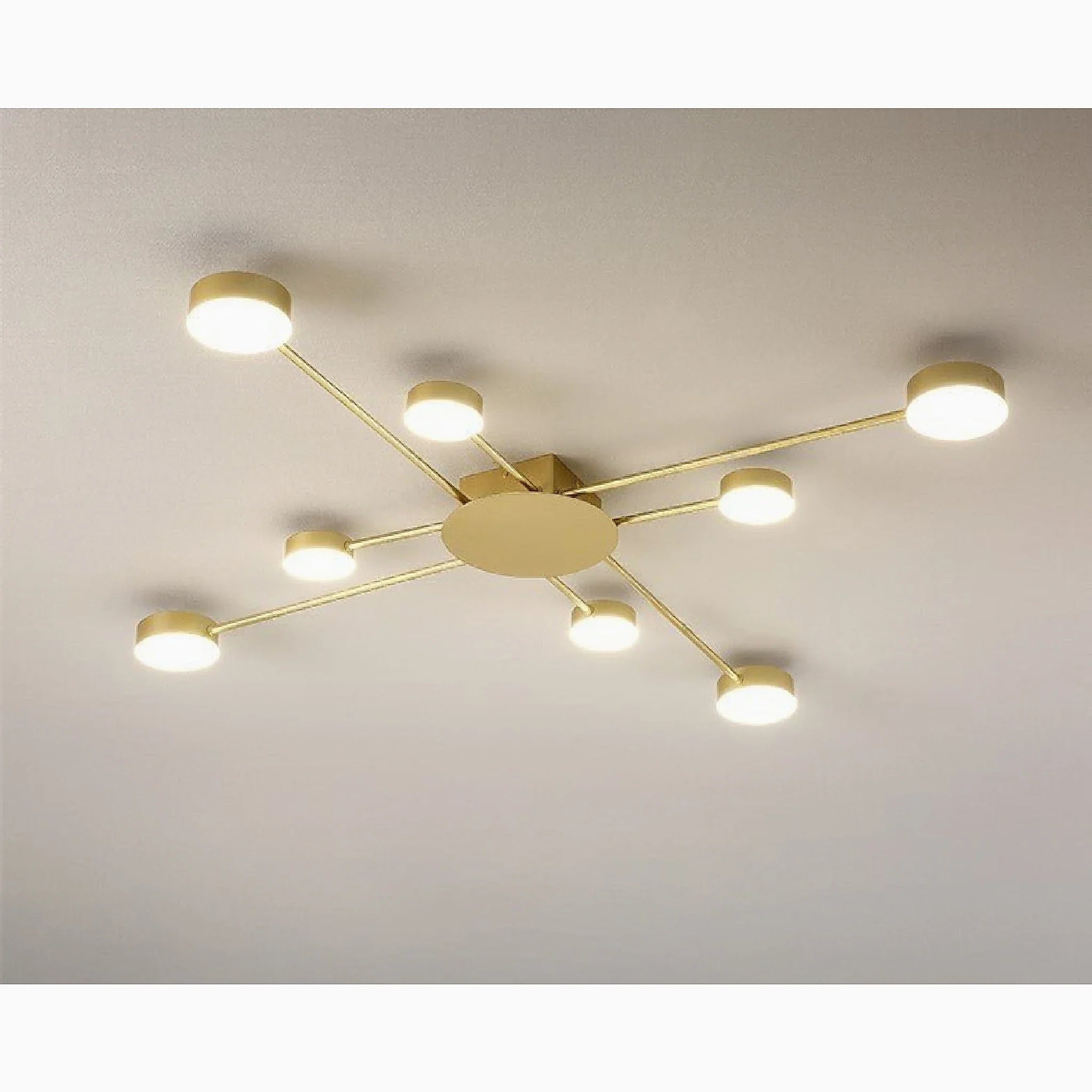 Carouge | Cruciform LED Ceiling Chandelier